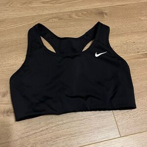 Nike Black Sports Bra - unpadded - Size M (fits like S)